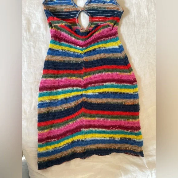 Misaeie crotchet dress rainbow - Picture 7 of 7